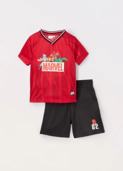 Blukids Jogging set in tessuto mesh bambino-Bambino Set E Coordinati