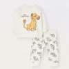Blukids Jogging set Re Leone in felpa di puro cotone neonato- Completini