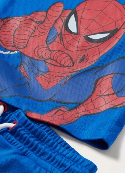 Blukids Jogging set t-shirt e short bambino Spider-man-Bambino Set E Coordinati