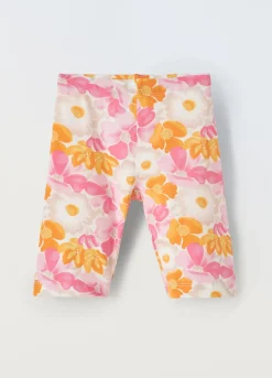 Blukids Leggings capri in cotone stretch bambina- Leggings