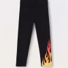 Blukids Leggings capri in cotone stretch ragazza- Pantaloni