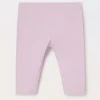 Blukids Leggings capri in jersey di cotone stretch neonata- Pantaloni