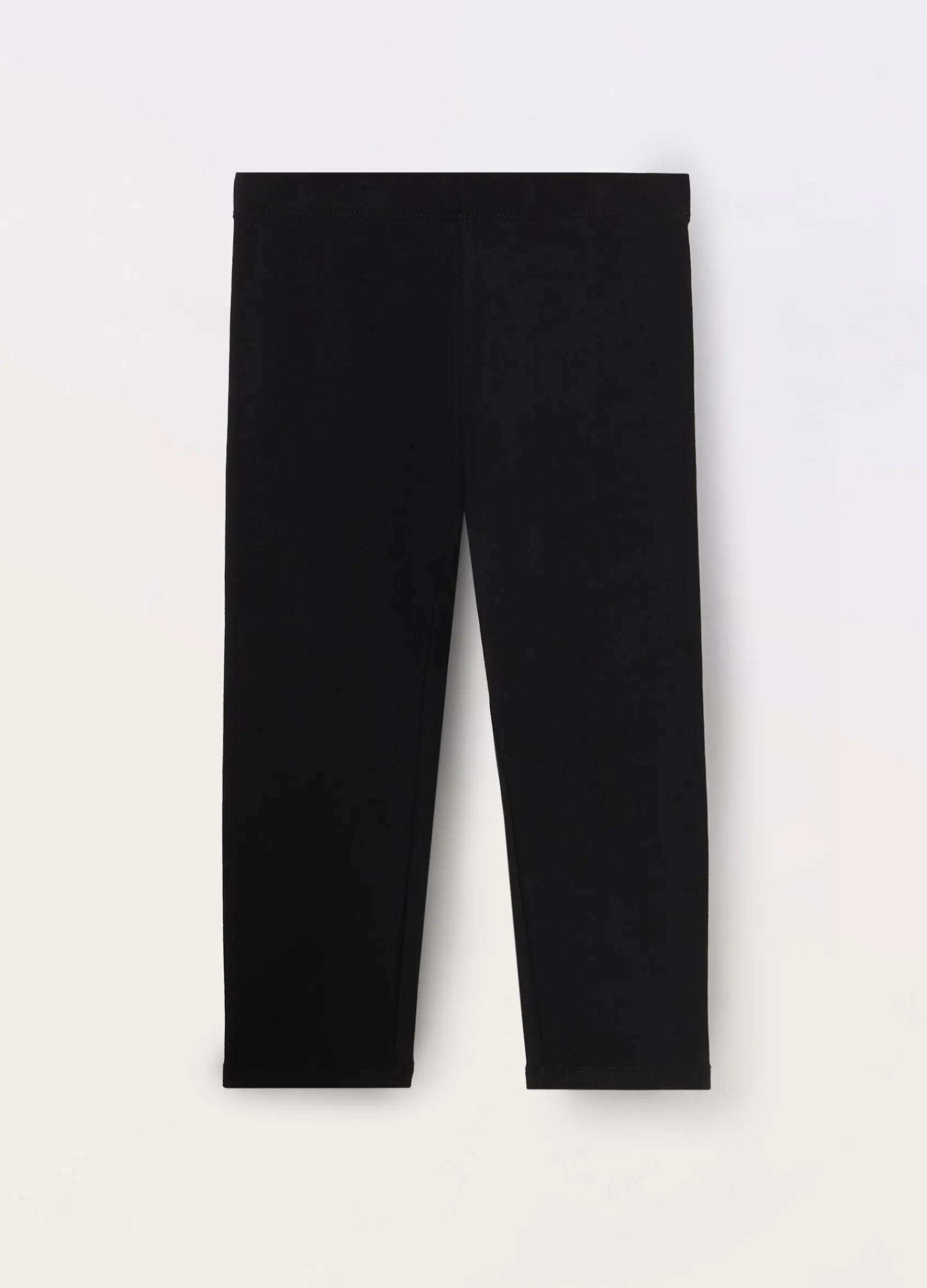Blukids Leggings capri in jersey di cotone stretch ragazza- Pantaloni