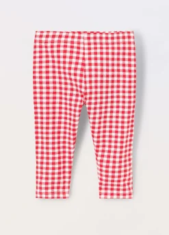 Blukids Leggings capri in jersey di cotone stretch neonata- Pantaloni