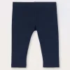 Blukids Leggings capri in jersey di cotone stretch neonata- Pantaloni