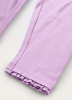 Blukids Leggings capri in jersey di cotone stretch bambina- Leggings