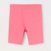 Blukids Leggings ciclista in cotone stretch neonata- Pantaloni