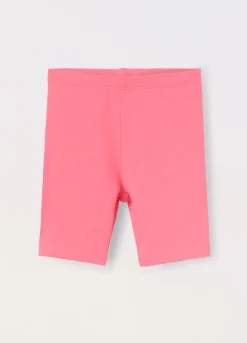 Blukids Leggings ciclista in cotone stretch neonata- Pantaloni