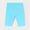 Blukids Leggings ciclista in jersey di cotone stretch bambina- Leggings