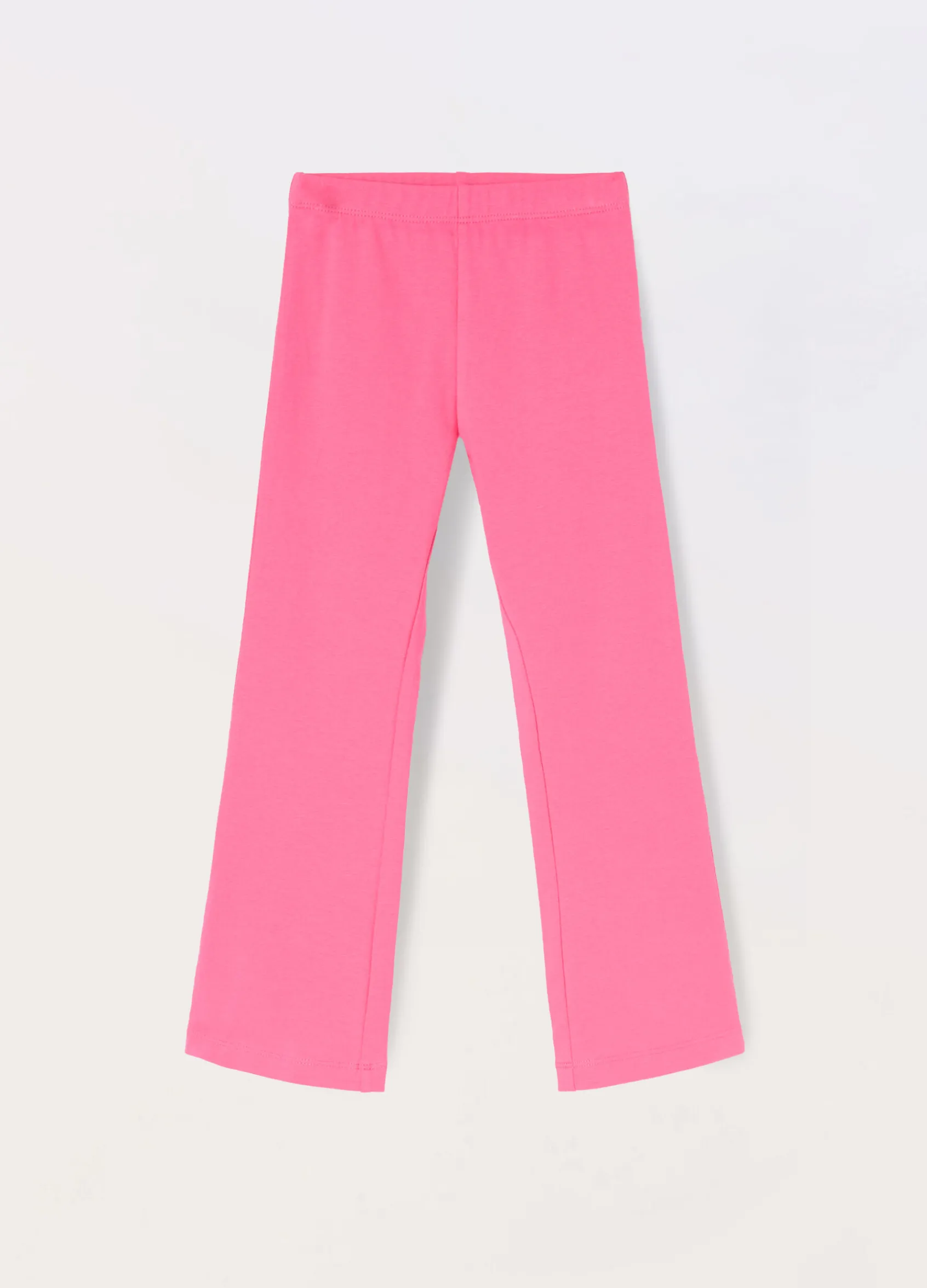 Blukids Leggings flare fit in cotone stretch bambina- Leggings