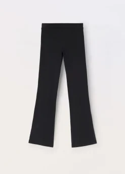 Blukids Leggings flare fit in jersey di cotone stretch ragazza- Pantaloni