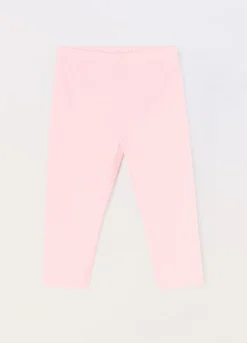 Blukids Leggings in cotone stretch neonata- Pantaloni