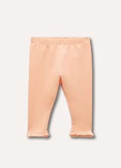 Blukids Leggings in cotone stretch neonata- Pantaloni