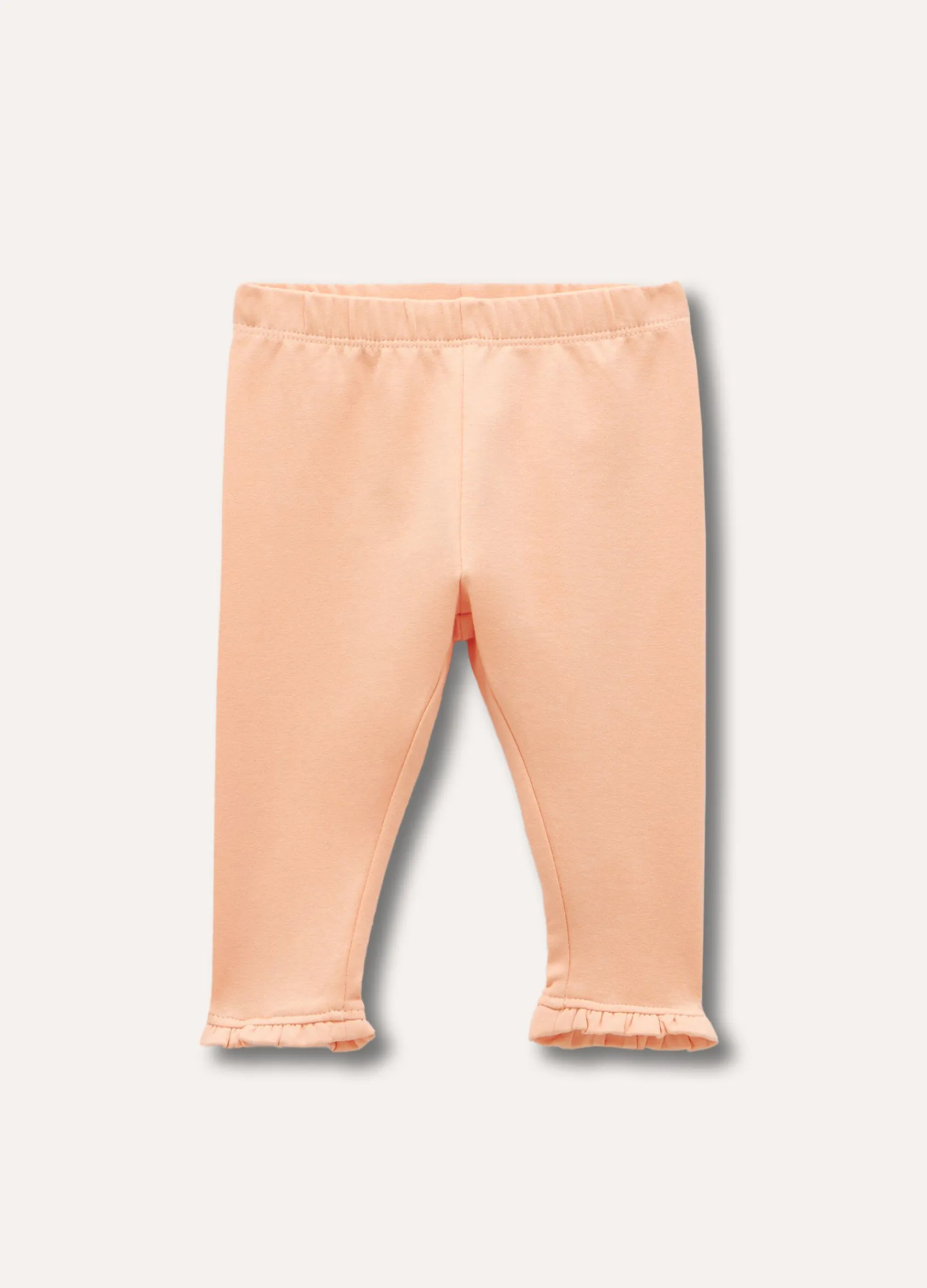 Blukids Leggings in cotone stretch neonata- Pantaloni