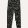 Blukids Leggings in cotone stretch stampato ragazza- Pantaloni