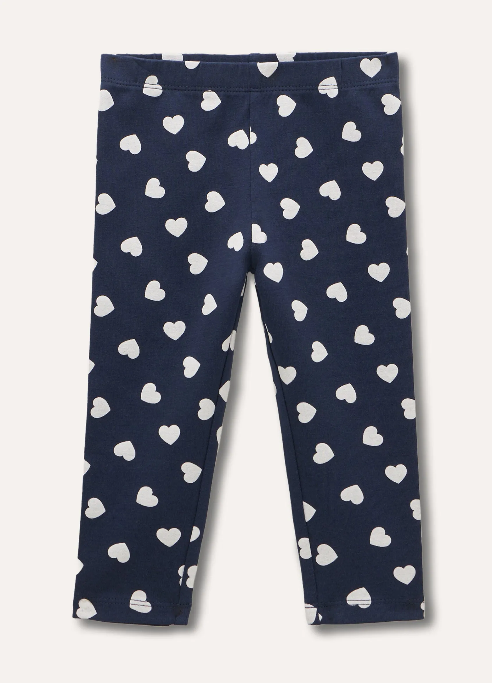 Blukids Leggings in cotone stretch stampati neonata- Pantaloni
