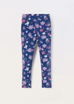 Blukids Leggings in french terry di cotone stretch bambina- Leggings