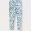 Blukids Leggings in french terry di cotone stretch bambina- Leggings