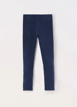 Blukids Leggings in french terry di puro cotone bambina- Leggings