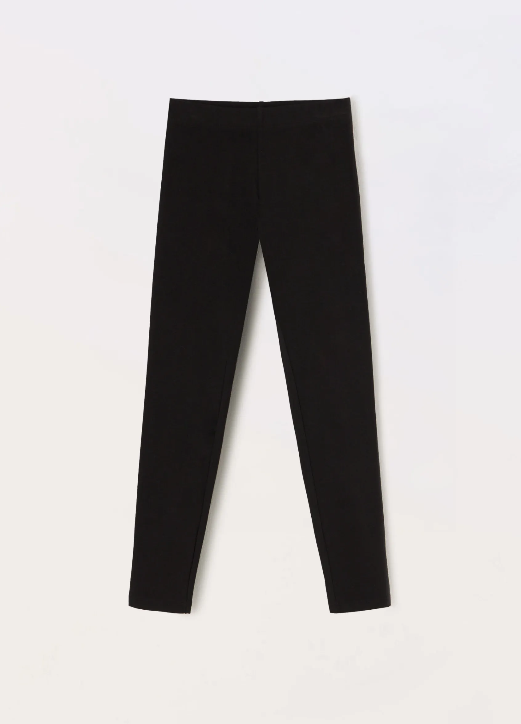 Blukids Leggings in jersey di cotone stretch ragazza- Pantaloni