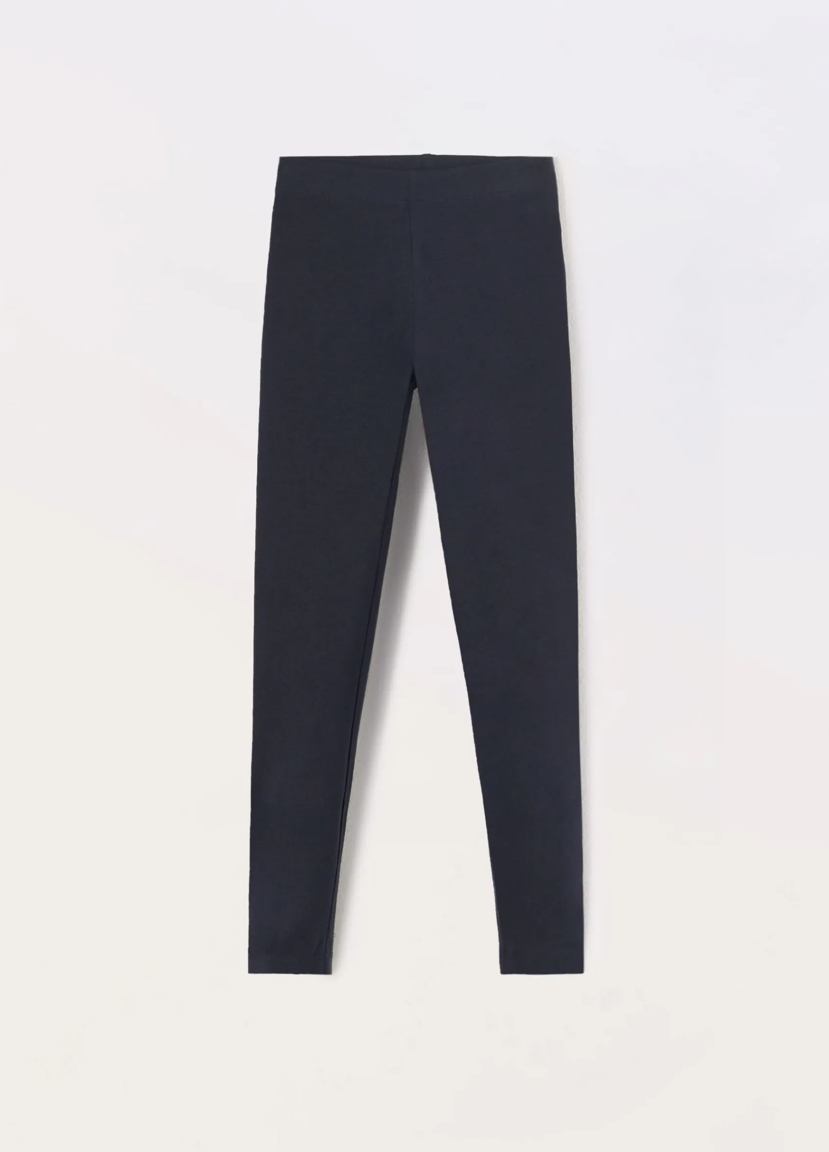 Blukids Leggings in jersey di cotone stretch ragazza- Pantaloni