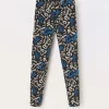 Blukids Leggings in jersey di cotone stretch ragazza- Pantaloni