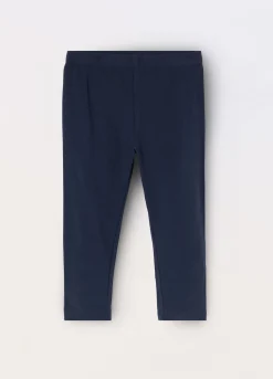 Blukids Leggings in jersey di cotone stretch neonata- Pantaloni
