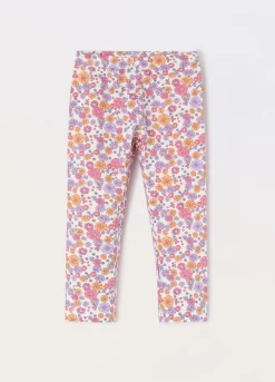 Blukids Leggings in jersey di cotone stretch bambina- Leggings
