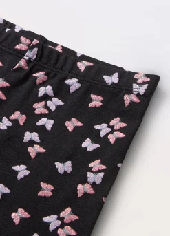 Blukids Leggings in jersey di cotone stretch bambina- Leggings
