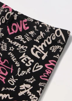 Blukids Leggings in jersey di cotone stretch ragazza- Pantaloni