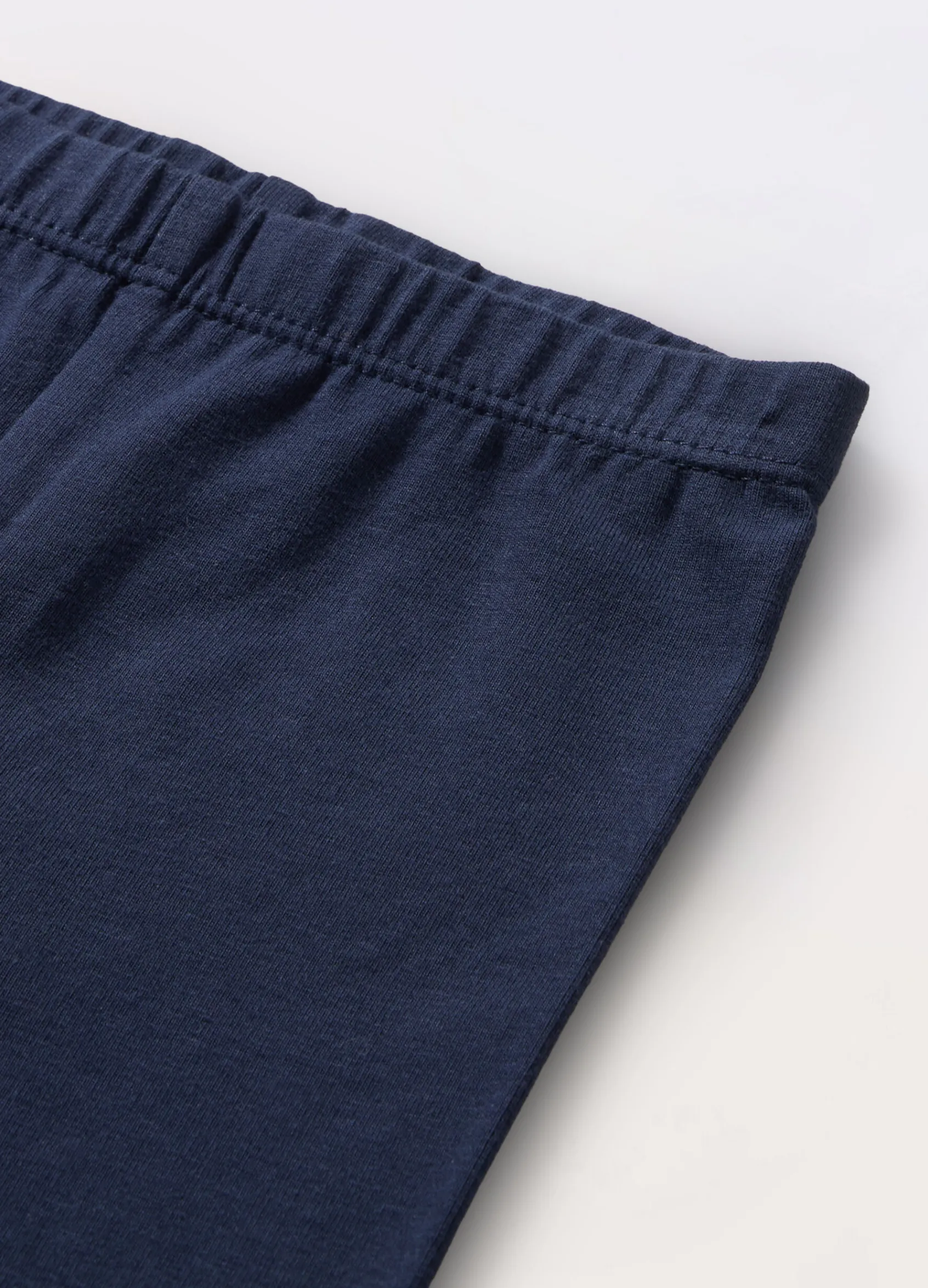 Blukids Leggings in jersey di cotone stretch neonata- Pantaloni