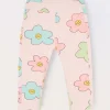 Blukids Leggings in puro cotone neonata- Pantaloni