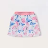 Blukids Minigonna a balze in puro cotone bambina- Gonne