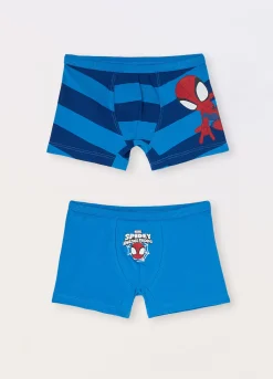 Blukids Pack 2 boxer Spidey in cotone neonato- Multipack | Intimo