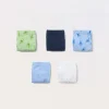 Blukids Pack 5 calze boxer in cotone stretch bambino-Bambino Intimo