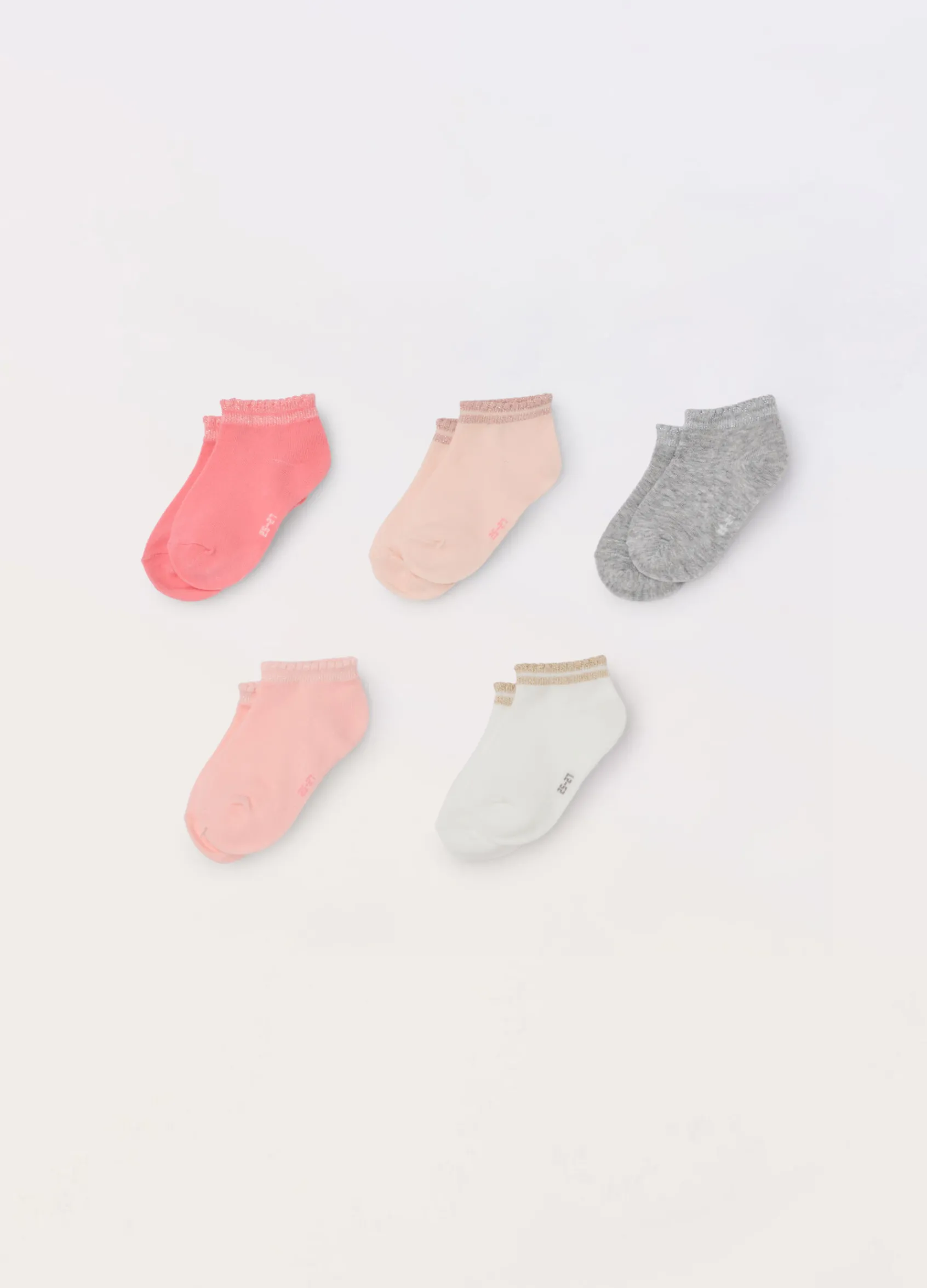 Blukids Pack 5 calze corte- Multipack | Intimo