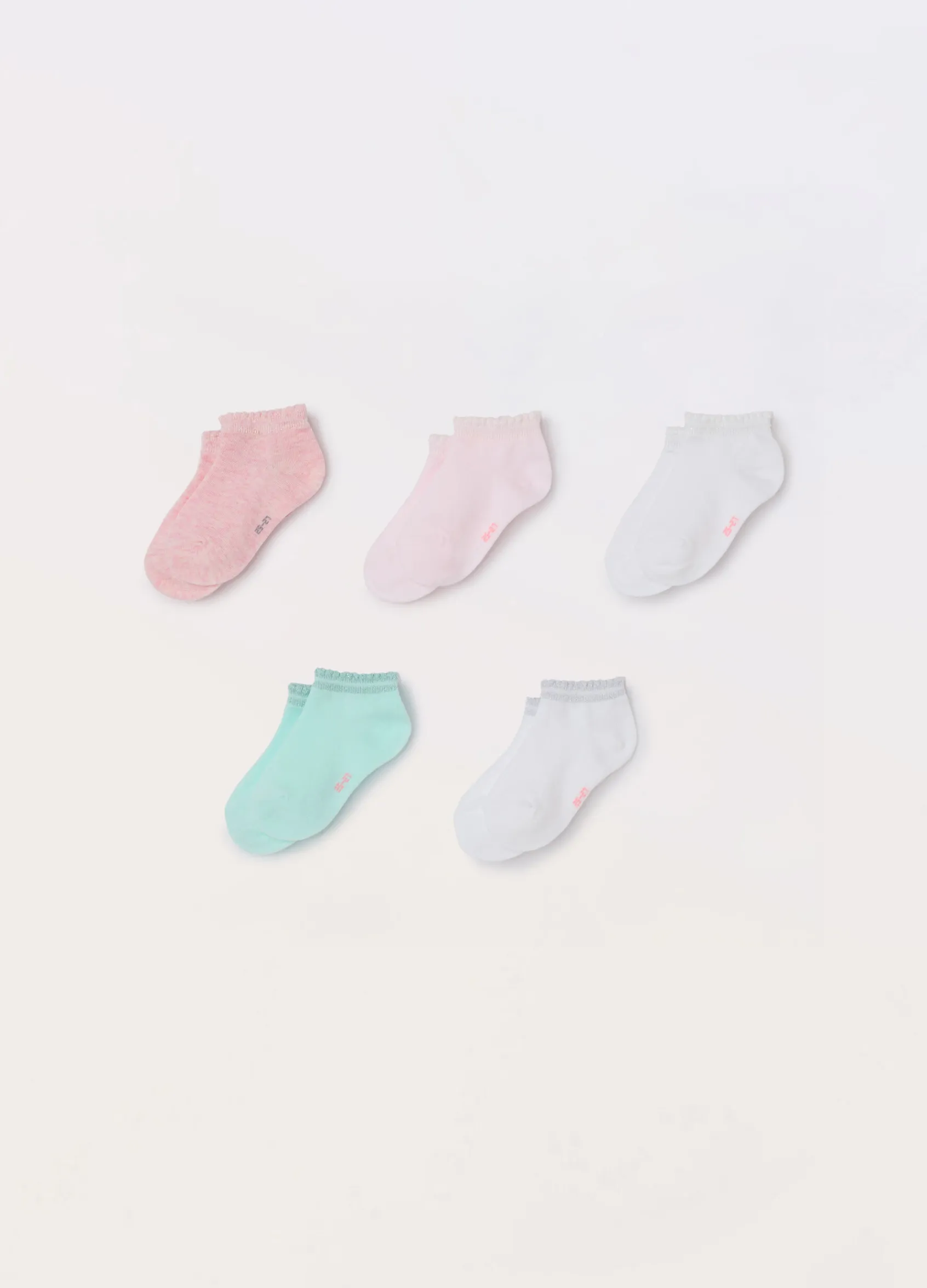 Blukids Pack 5 calze corte- Multipack | Intimo
