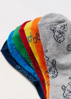 Blukids Pack 7 calze corte-Bambino Multipack | Accessori