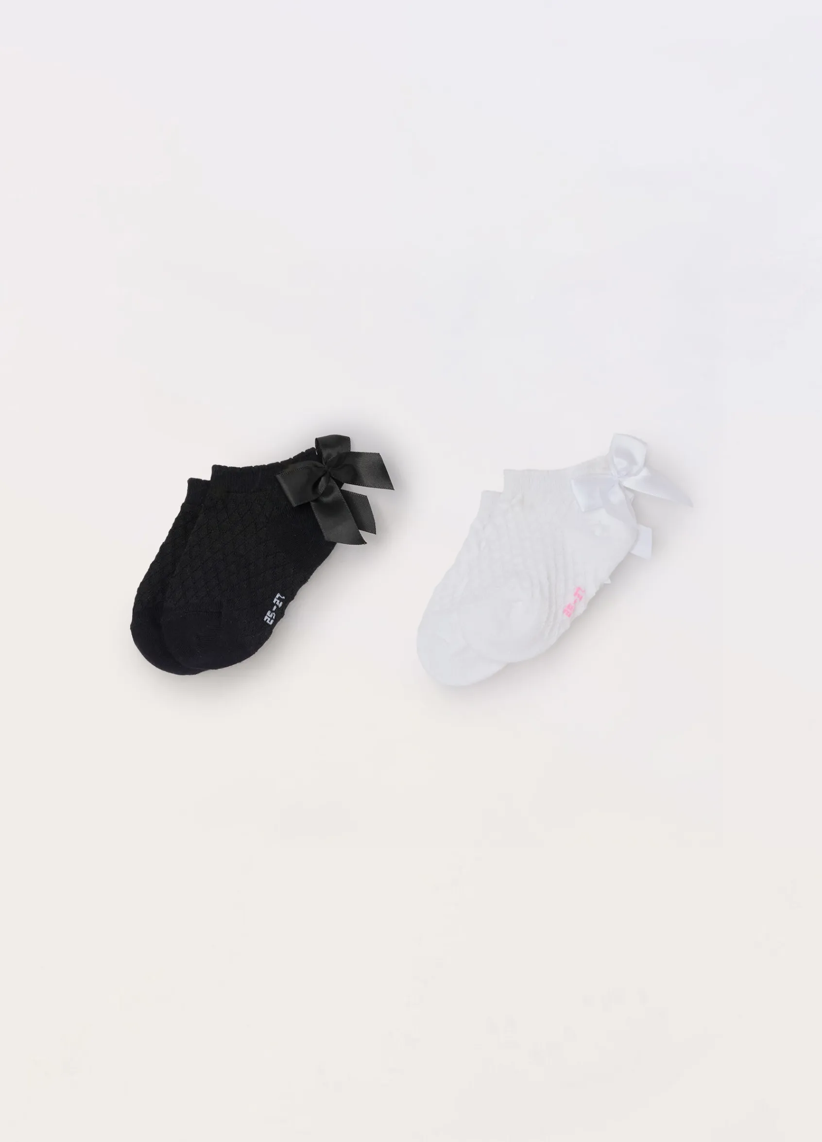 Blukids Pack 2 calze corte con fiocco- Multipack | Intimo