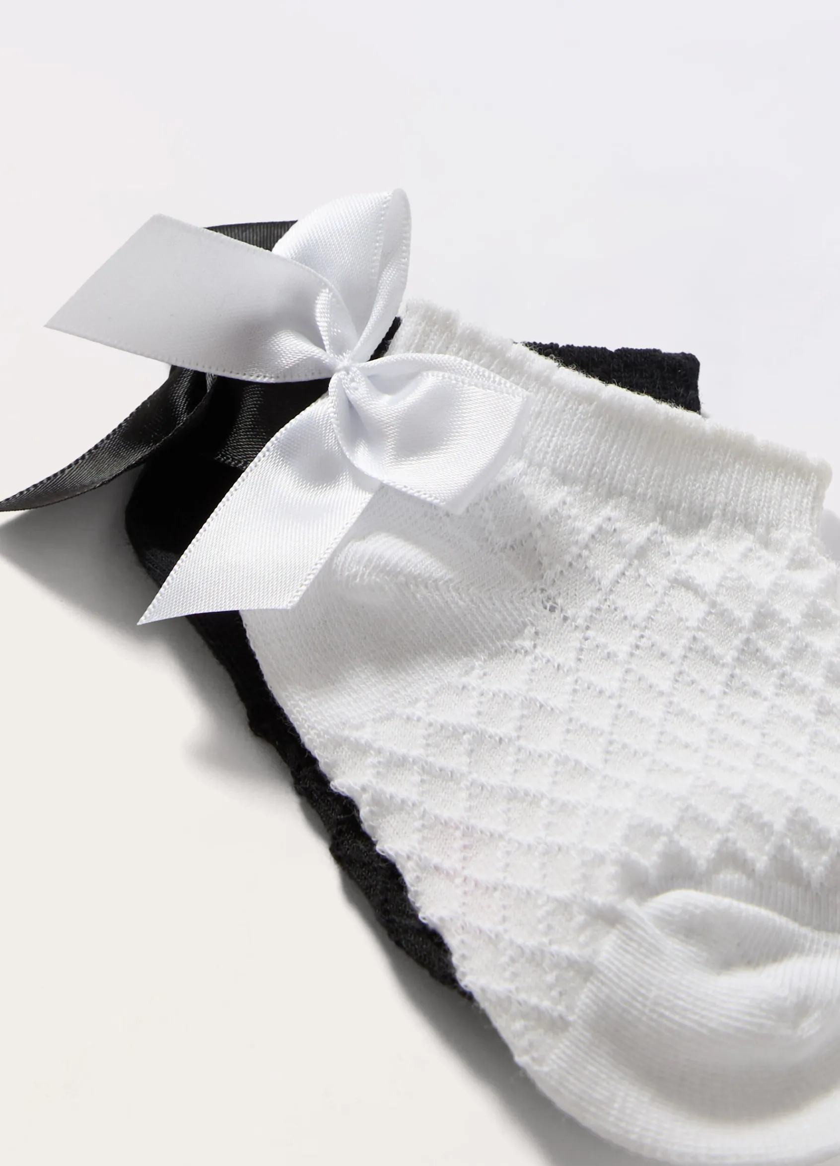 Blukids Pack 2 calze corte con fiocco- Multipack | Intimo