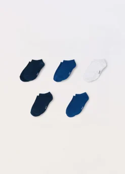Blukids Pack 5 calze corte misto cotone-Bambino Multipack | Intimo