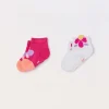 Blukids Pack 2 calze corte misto cotone neonata- Accessori