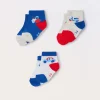 Blukids Pack 3 calze corte misto cotone neonato- Accessori