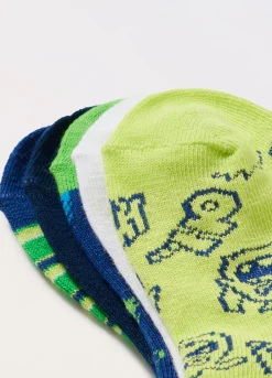 Blukids Pack 5 calzini corti misto cotone-Bambino Multipack | Intimo