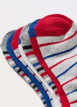 Blukids Pack 7 calzini corti misto cotone-Bambino Multipack | Intimo