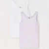 Blukids Pack 2 canotte in puro cotone ragazza- Multipack | Intimo