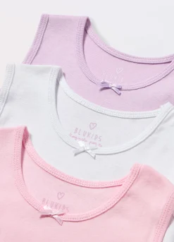 Blukids Pack 3 canotte in puro cotone neonato- Multipack | Intimo