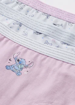 Blukids Pack 3 culotte in cotone stretch ragazza Stitch- Multipack | Intimo