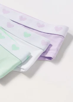 Blukids Pack 3 culotte in cotone stretch ragazza- Multipack | Intimo