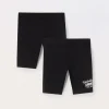 Blukids Pack 2 leggings ciclista in jersey di cotone stretch ragazza- Pantaloni | Multipack